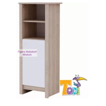 Todi CLASSIC nyitott polcos, 1 ajtós keskeny szekrény