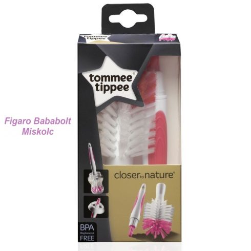 Tommee Tippee cumisüvegmosó kefe "rózsaszín"