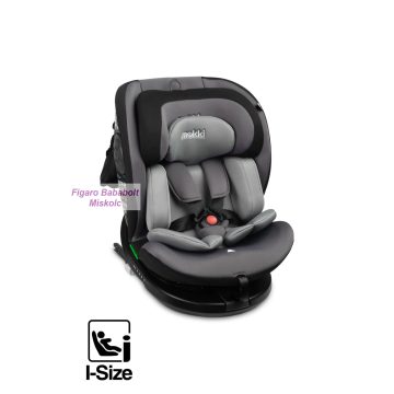   Caretero Mokki i-Size 360°-ban forgatható 40-150 cm isofixes gyermekülés "grey"