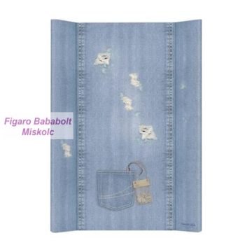   Pelenkázólap puha peremes Denim Style "shabby blue"