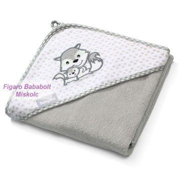   BabyOno bambusz fürdőlepedő 346/03 100x100 cm "szürke mosómaci"