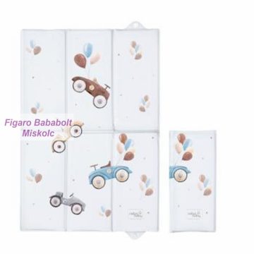   Ceba Baby összehajtható pelenkázólap 60x40 cm "retro cars"