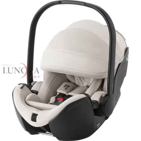 BRITAX RöMER Smile 5Z Comfort Lux babakocsi bundle szett (Smile 5Z babakocsi + mózeskosár + Baby-Safe Pro) Soft Taupe