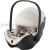 BRITAX RöMER Smile 5Z Comfort Lux babakocsi bundle szett (Smile 5Z babakocsi + mózeskosár + Baby-Safe Pro) Soft Taupe