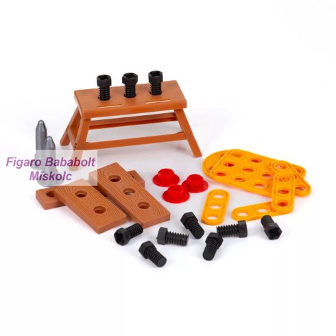Chipolino szerelőasztal játékszett 78 db-os