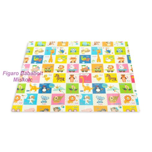 Toyz összehajtható kétoldalas játszószőnyeg 200x180 "animals"