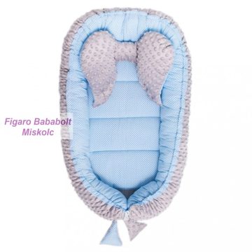 Belisima Minky Sweet Baby Babafészek "kék"