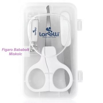 BabyCare színes manikűr szett 3db-os "fehér"