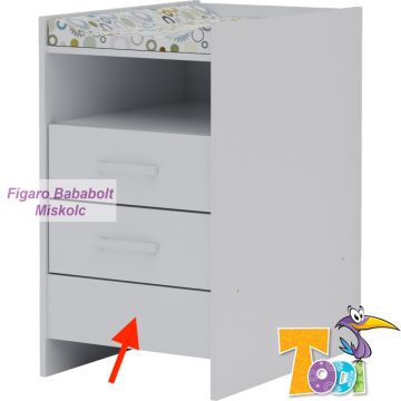 Todi White Bunny – magasító komód alá