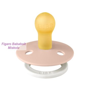 Bibs Colour éjszakai cumi 0-6 hó Púderrózsaszín