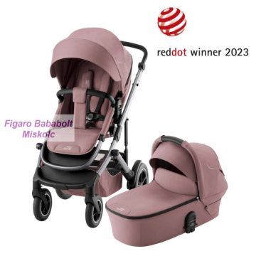   BRITAX RöMER Smile 5Z multifunkciós babakocsi szett mózeskosárral "Dusty Rose"