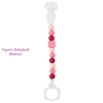   Nattou cumitartó pánt szilikon "Pacifinder coral"