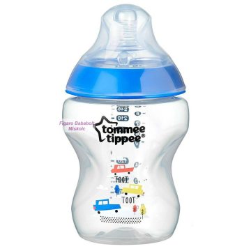   Tommee Tippee Closer to Nature cumisüveg  260ml "autós" 