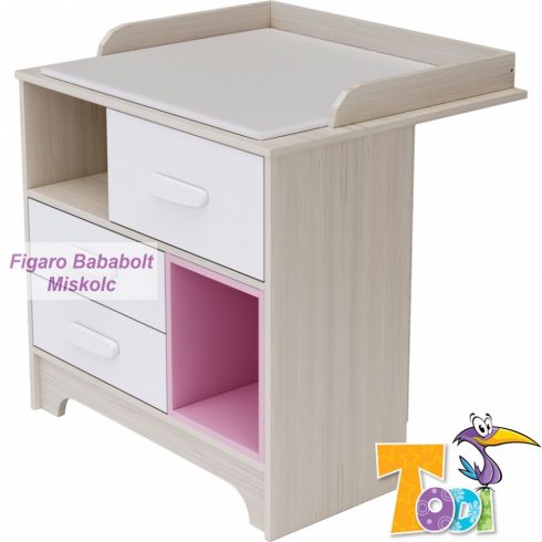 Todi ICE CREAM pelenkázó komód + toldalék