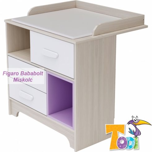 Todi ICE CREAM pelenkázó komód + toldalék