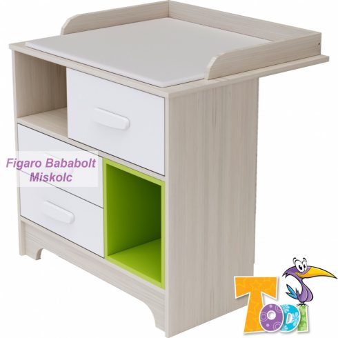 Todi ICE CREAM pelenkázó komód + toldalék