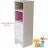 Todi ICE CREAM keskeny 1 ajtós szekrény