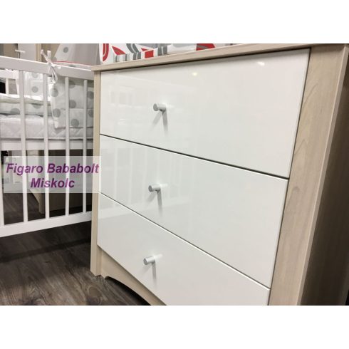 Todi MAGIC 3 fiókos komód toldalékkal