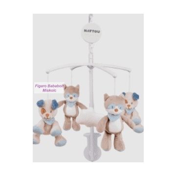 Nattou zenélő forgó "Jim and Bob"