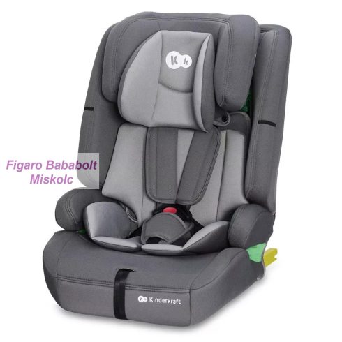 Kinderkraft gyerekülés Safety Fix 2 i-Size Isofix 76-150cm szürke