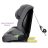  Kinderkraft gyerekülés Safety Fix 2 i-Size Isofix 76-150cm szürke