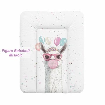 Pelenkázó lap puha 50x70  Basic "crazy lama"