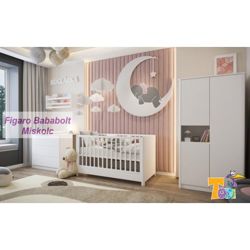 Elegant – 70×140-es átalakítható babaágy