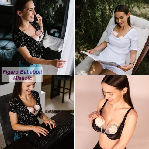 BabyOno mellszívó Twinny elektromos, viselhető, dupla 