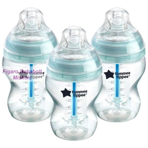 Tommee Tippee Advanced anti colic cumisüveg 3x260 ml light blue