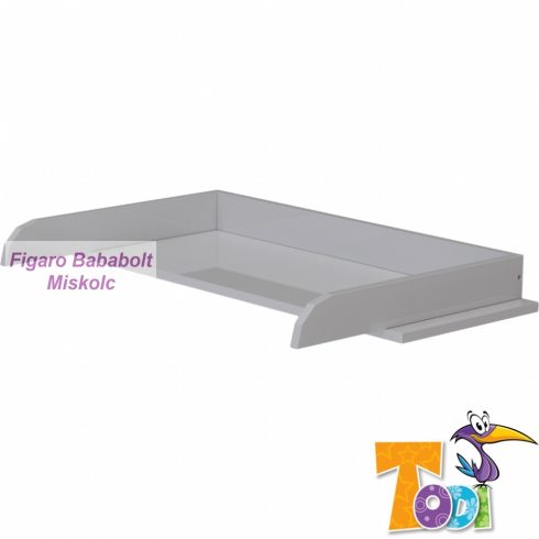 Todi BIANCO 3 fiókos pelenkázó komód (toldalékkal)