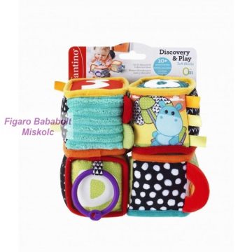 Infantino Discover & Play készségfejlesztő kockák