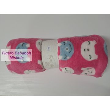 Soffi baby baba takaró 75x100 cm "pink piggy"