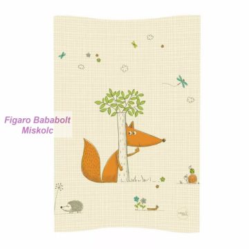   Pelenkázólap puha peremes 50X70 cm COSY "fox ecru"