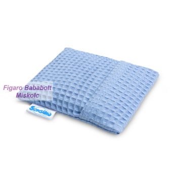 Sensillo Wafel cseresznyemag párna "blue" 