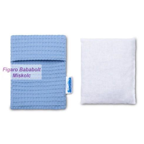 Sensillo Wafel cseresznyemag párna "blue" 