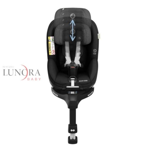 MAXI-COSI Mica Pro Eco i-Size 360 fokban forgatható biztonsági gyerekülés 40-105cm Authentic Black