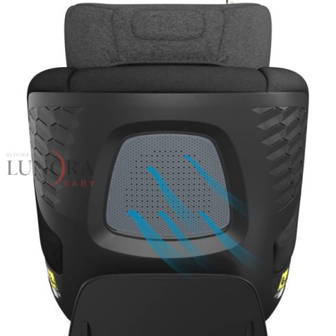 MAXI-COSI Mica Pro Eco i-Size 360 fokban forgatható biztonsági gyerekülés 40-105cm Authentic Black