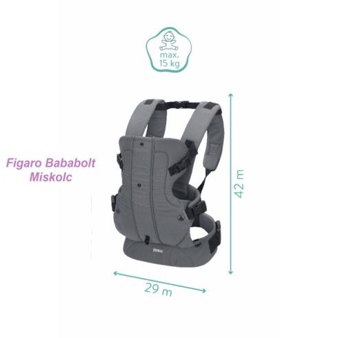  Fillikid kenguru – Sport max.15 kg Z-06-17 szürke