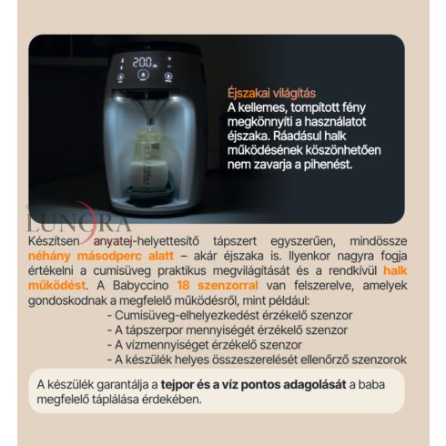 Zopa Babyccino tápszerkészítő