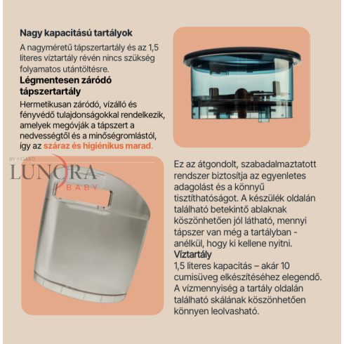 Zopa Babyccino tápszerkészítő