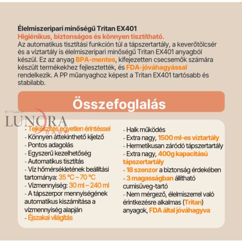 Zopa Babyccino tápszerkészítő