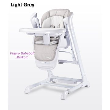   Caretero Indigo elektromos hinta és etetőszék "light grey"
