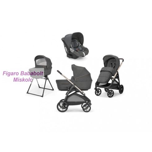 Inglesina Aptica "Velvet Grey" + elforgatható bázistalp Darwin 360' i-size
