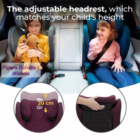 Kinderkraft Junior Fix 2 i-Size Isofix 100-150cm "grey"