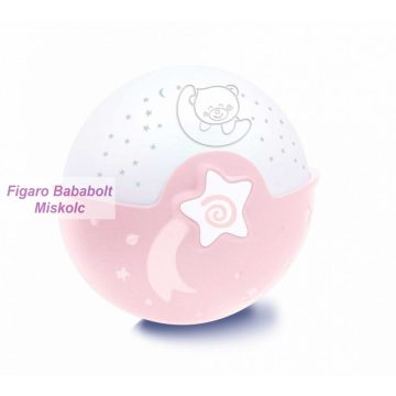 Infantino éjjeli fény és projektor - pink
