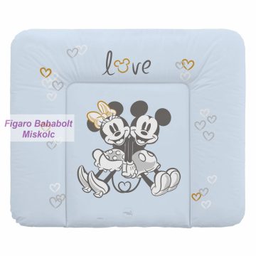 Pelenkázó lap puha 85x72 "Mickey&Minnie kék"