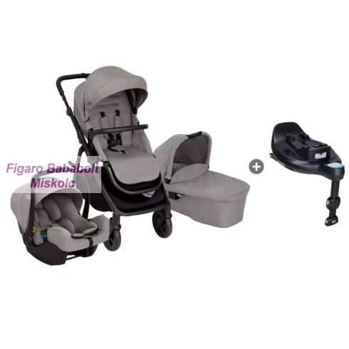 GRACO NEAR2ME DLX 3IN1 ASH BABAKOCSI + SNUGTURN Isofixtalp