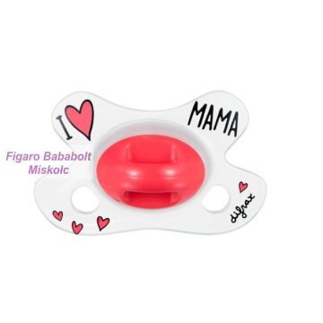 Difrax Natural újszülött cumi "I love Mama"