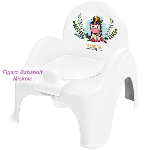 Tega Baby csúszásgátlós székes bili (unicornis)