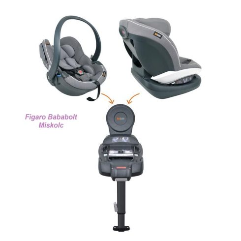 BeSafe Izi Modular i-size biztonsági gyermekülés 61-105 cm "Metallic Melange"